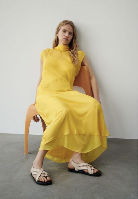 Rochie matase Zara Capsule edition