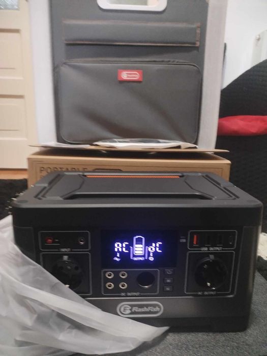 Accesorichemping format din powerbang 500w flash fhis  +panou 60w.nou!