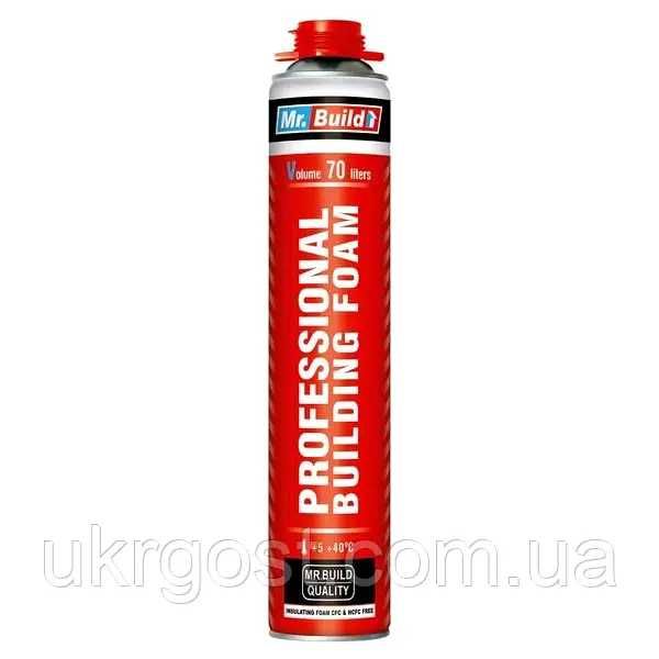 Полиуретановая монтажная пена под пистолет V70 Mr.Build