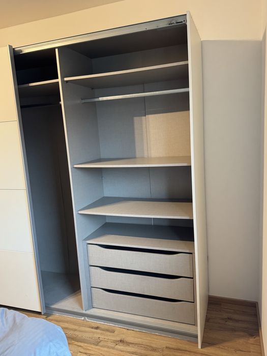 Dressing/Dulap 270/210/63 cm 2 usi culisante alb