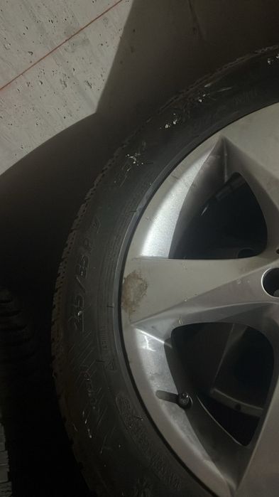 Set 4 jante originale Mercedes + anvelope