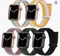 Curea Incarcator Compatibila Ceas Apple Watch Material Scai Textil