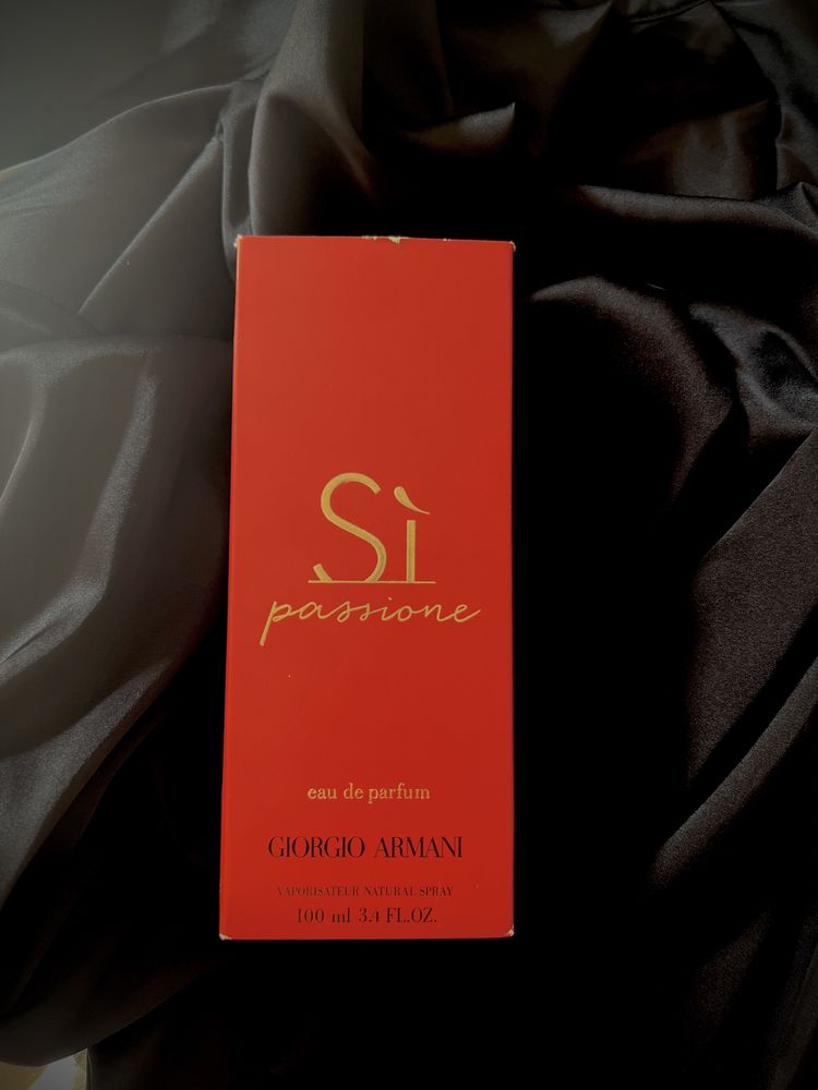Оригинален Giorgio Armani Sì Passione EDP 100ml – почти нов