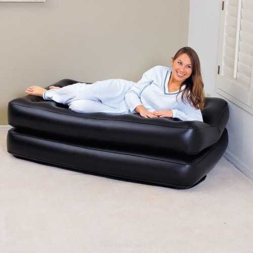 Двуместен надуваем разтегателен Матрак диван 5 in 1 BESTWAY 188X152X64