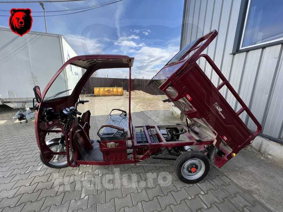 Triciclu electric tuktuk Thor Premium Plus CIV nou Agramix