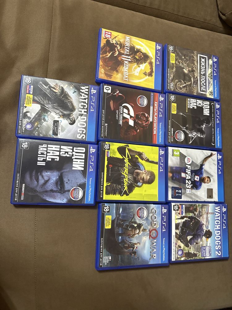 продам игры на пс4
