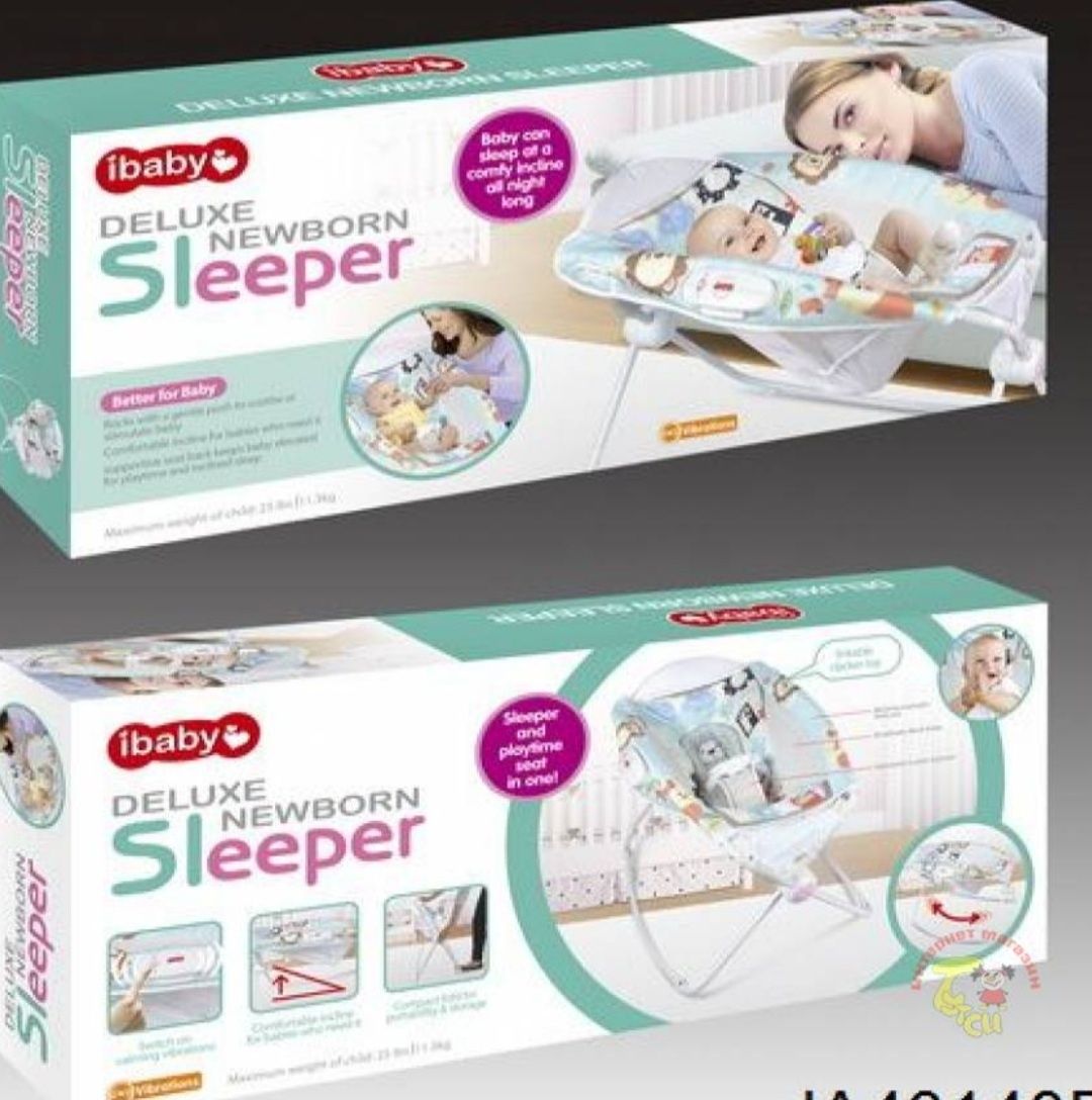 Качеля электронная Ibaby "Deluxe Newborn Sleeper"