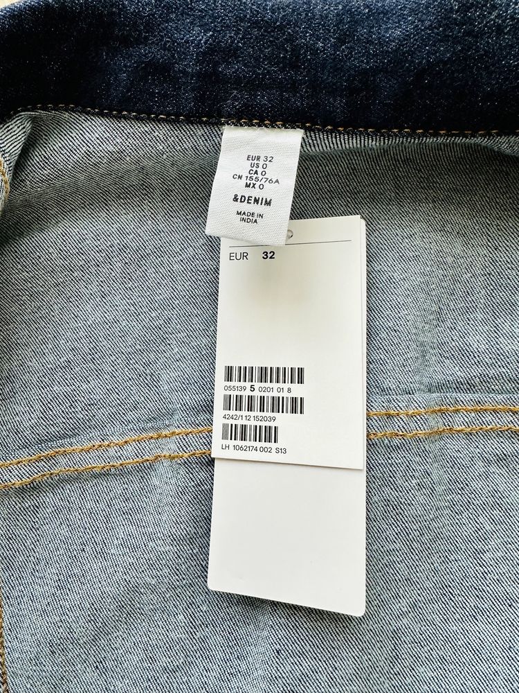 Jacheta din denim H&M - marime 32 - noua cu eticheta