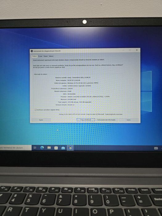 Laptop Lenovo IdeaPad S145, 8GB RAM, 256GB SSD, Intel Core -P-