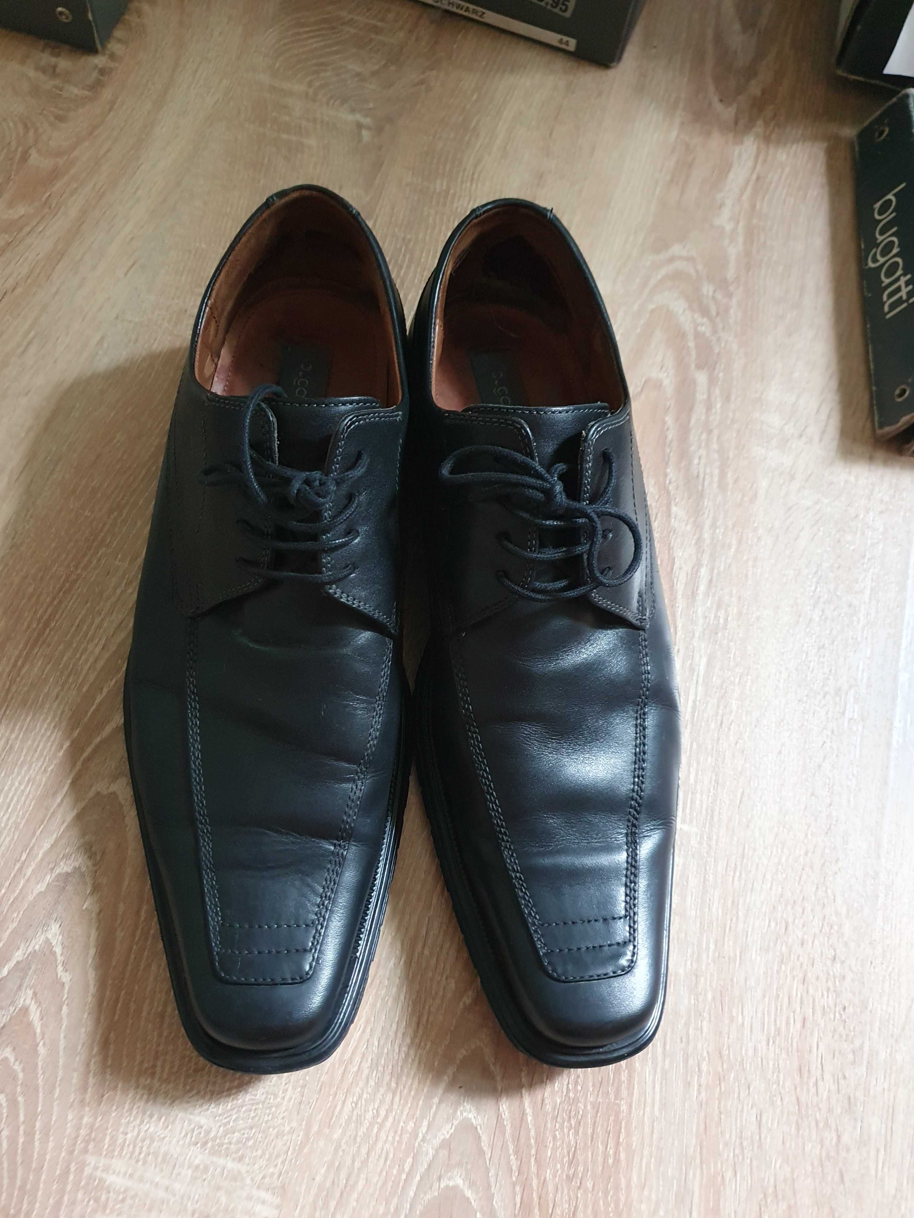 Употребявани официални мъжки обувки Bugatti - размер 43