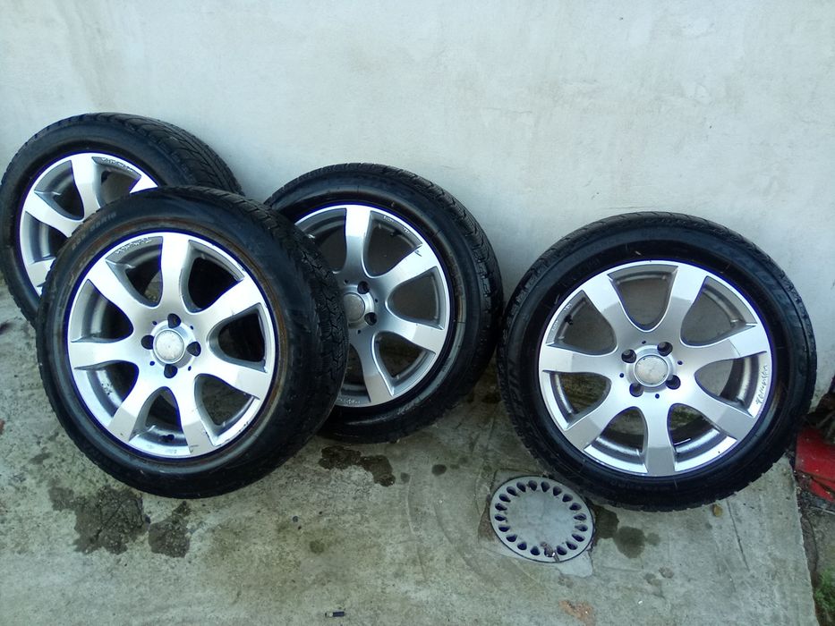 Roți, jante aluminiu, anvelope Megane 2