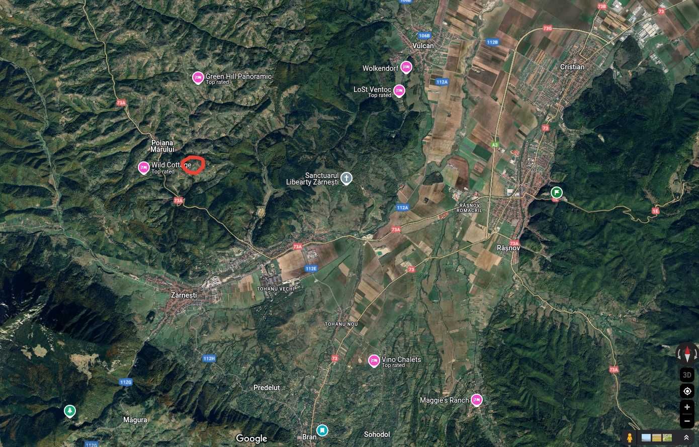 Teren intravilan de 3791 mp cu priveliste deosebita si PUZ