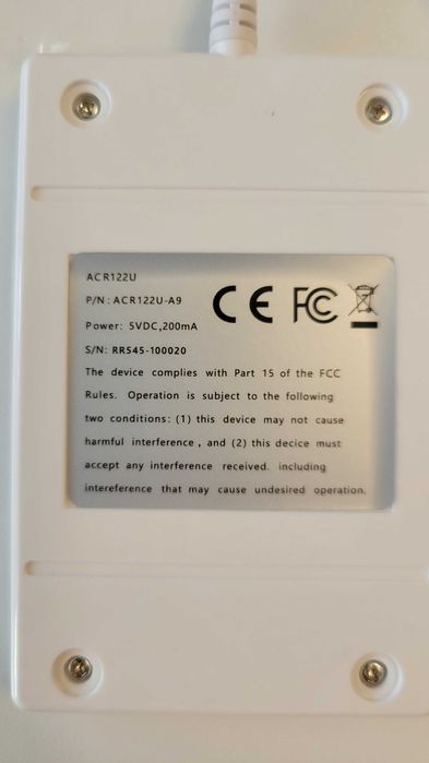 Cititor NFC reader ACR122U-A9 cu USB