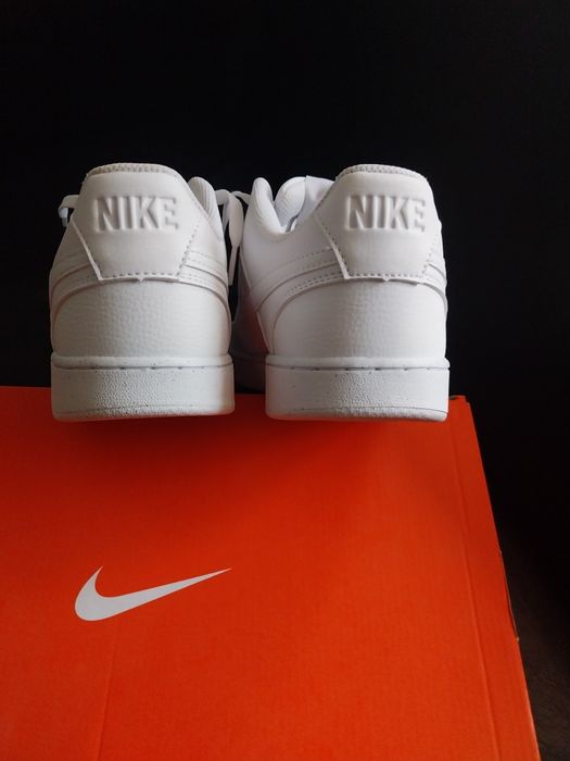 Nike court vision low,Full white