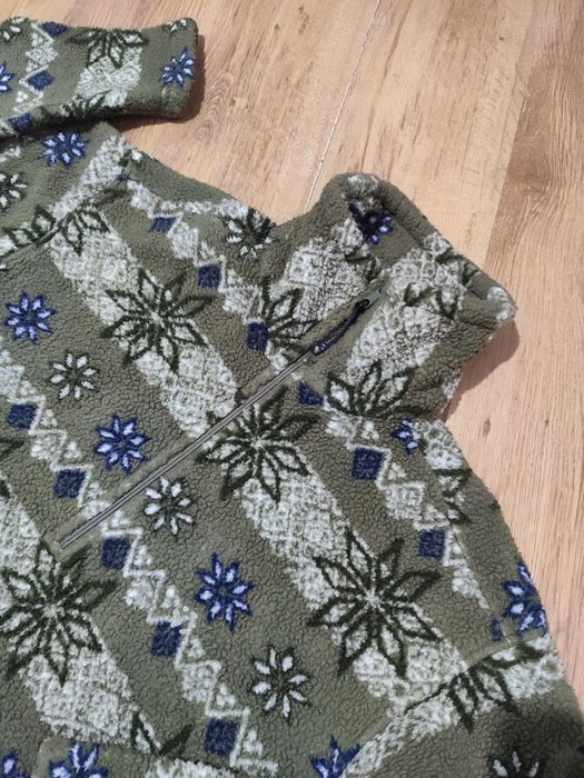 Bluza polar fleece groasă Jack Wolfskin mărimea XL