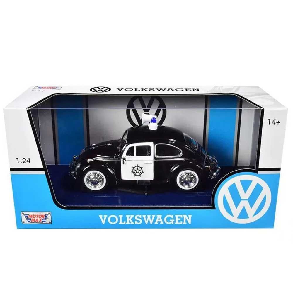 Метална полицейска кола Volkswagen 1:24 Beetle 1966 Фолксваген Бийтъл
