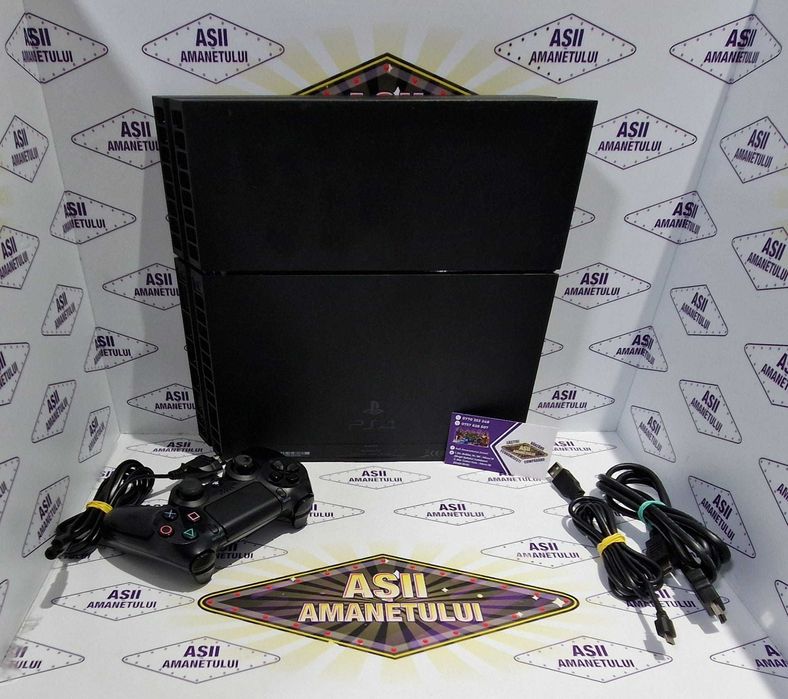 Sony PlayStation 4 PS4 CUH-1216A 500 GB cu 1 controler si cabluri