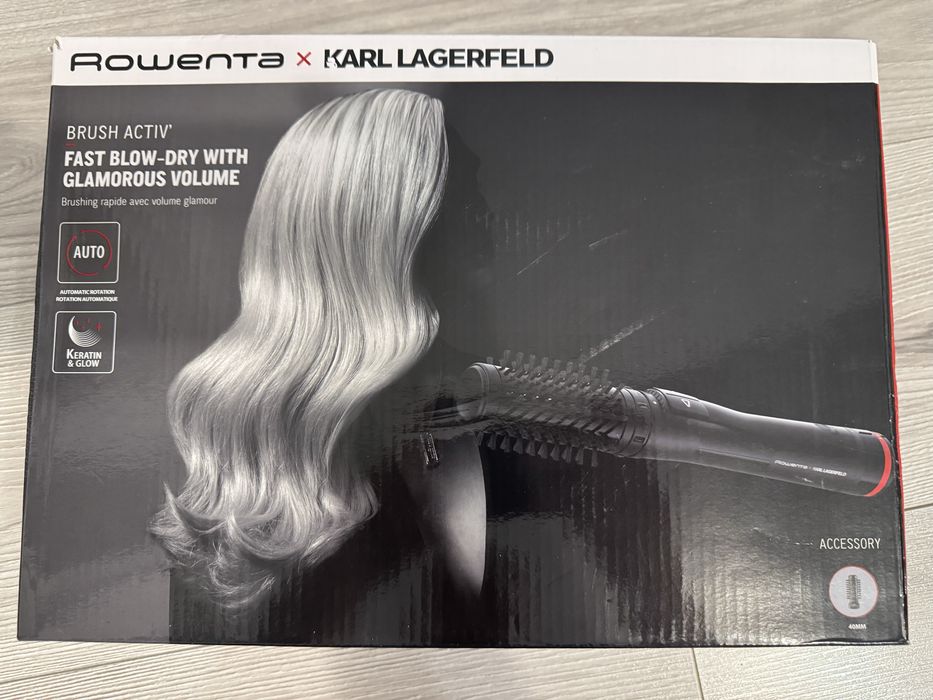 Perie rotativa Rowenta x Karl Lagerfeld 1000w