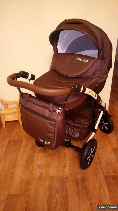 Коляска 30мың зима лето - трансформер Pepe Eco