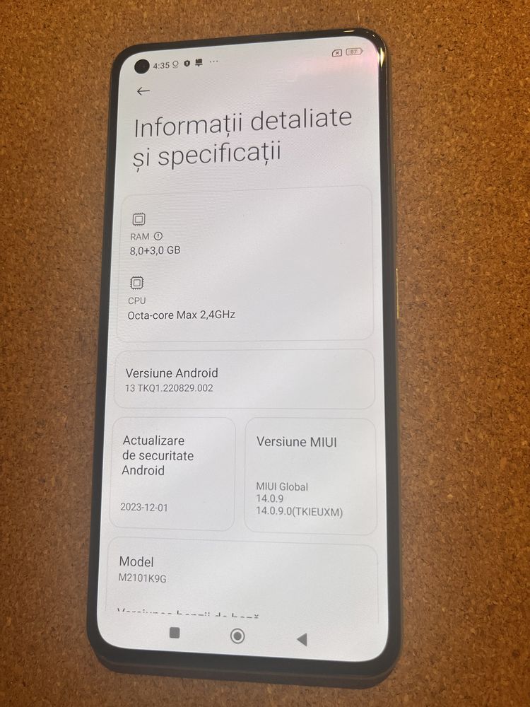 Xiaomi Mi 11 Lite 5G 128 Gb ID-usj072