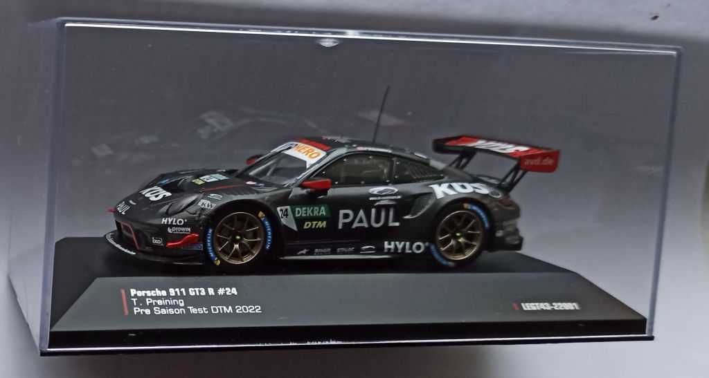 Macheta Porsche 911 GT3 R GT Team75 Preseason DTM 2022 - IXO 1/43