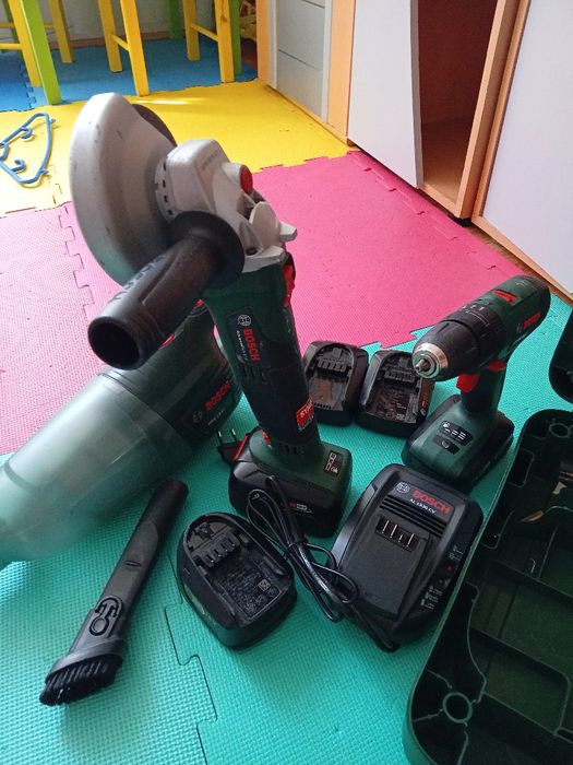 Flex,filetanta si aspirator bosch