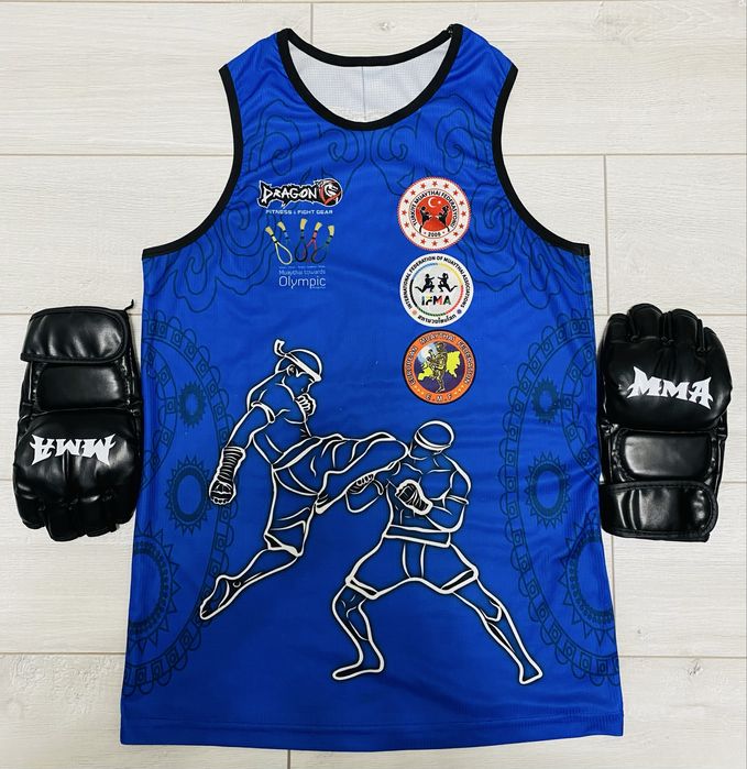Продам майку муай тай драгон,плюс подарок идет перчатки