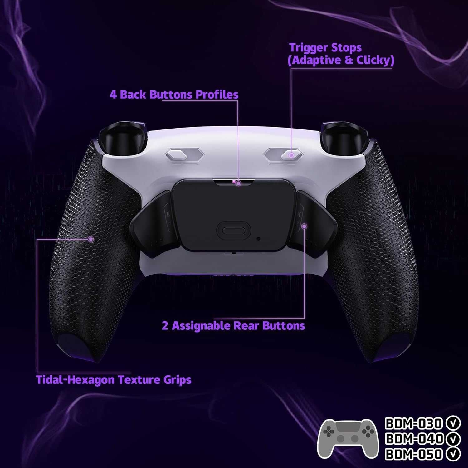 eXtremeRate RISE4 Plus Max Remap Kit за PS5 – 4 програмируеми бутона