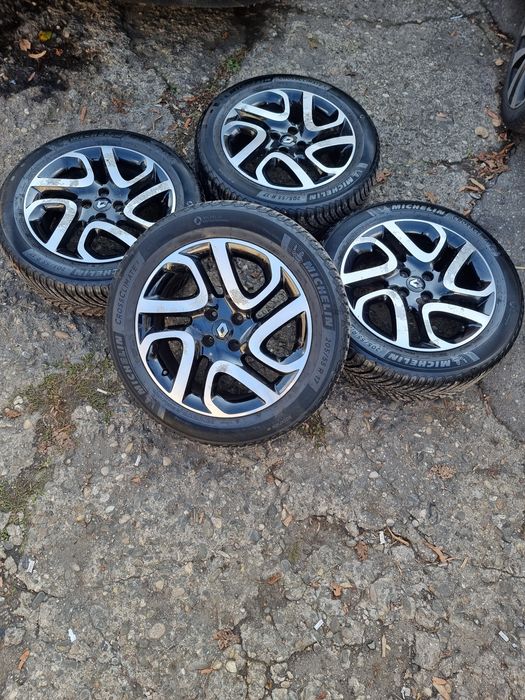 Jante 17, 4x100 / Renault + Anv. Michelin Crossclimate 205/55 R 17