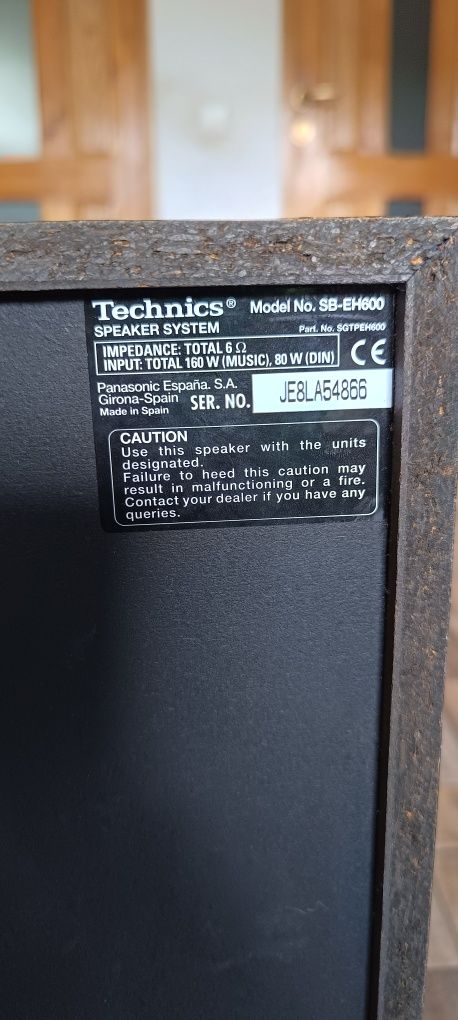 Technics SA-EH600 Linie URGENT
