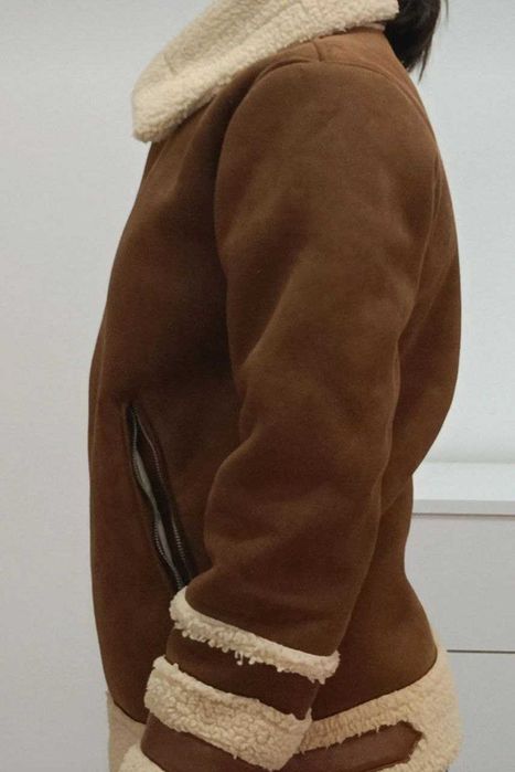 Cojoc cald din blana artificiala