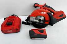 Hilti SCM 22-A - Акумулаторен циркуляр за метал като нов!