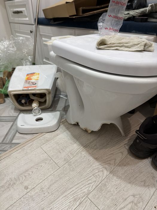 Отлам унитаз строительный