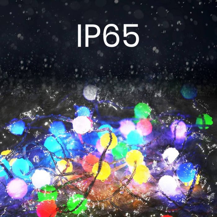 Instalatie Brad Sir de lumina inteligenta - USB - 66 LED-uri RGB - 10