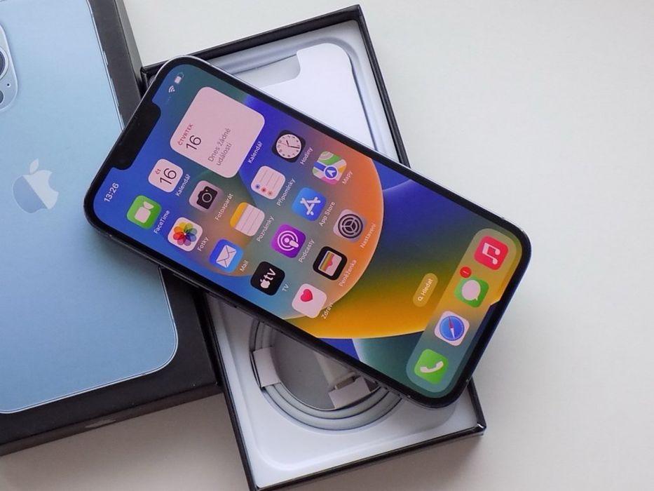 IPhone 13 Pro Max “ Blue “ Ca Nou “ 256 GB “ Neverlocked “ Full Box