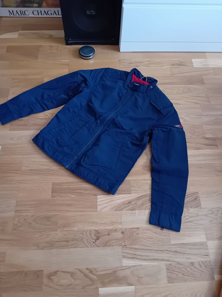 Geacă Tommy Hilfiger albastră, Mărimea S