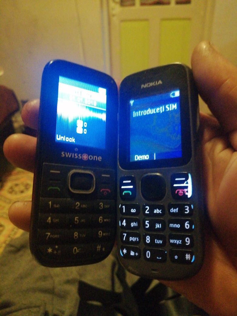 Vand 2 telefone simple  Nokia si Kiss one ambele funcționale 200 ron