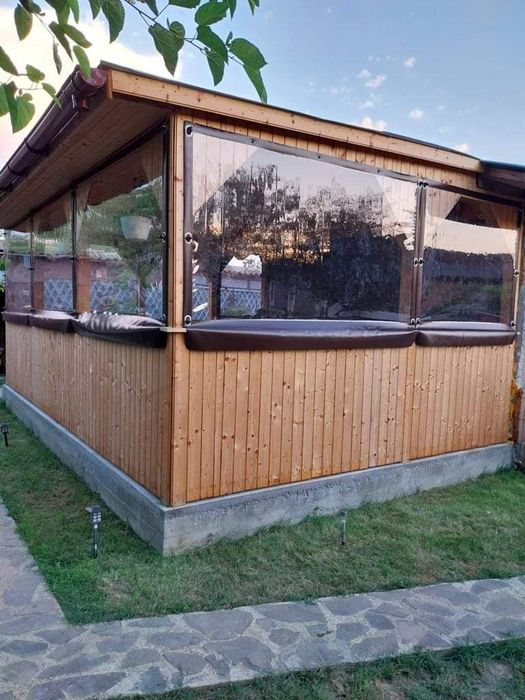 Folie transparenta PVC  terase si foisoare, folii terasa