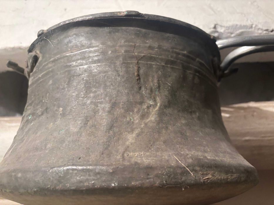 Старинно, бакърено менче