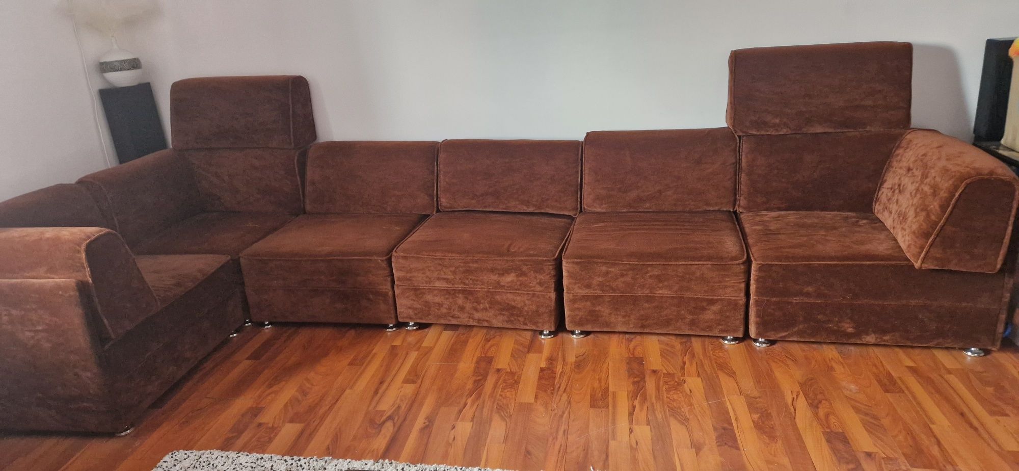 Colțar modular din 6 piese