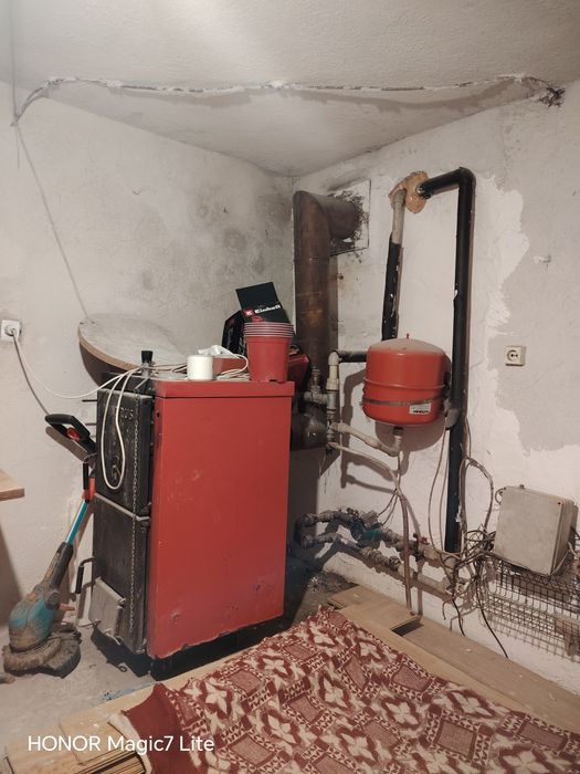 Котел на дърва много малко използван