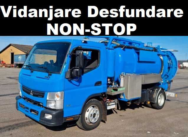 Vidanjare Desfundare Canalizare Tevi Fose Haznale Base Bucuresti-Ilfov