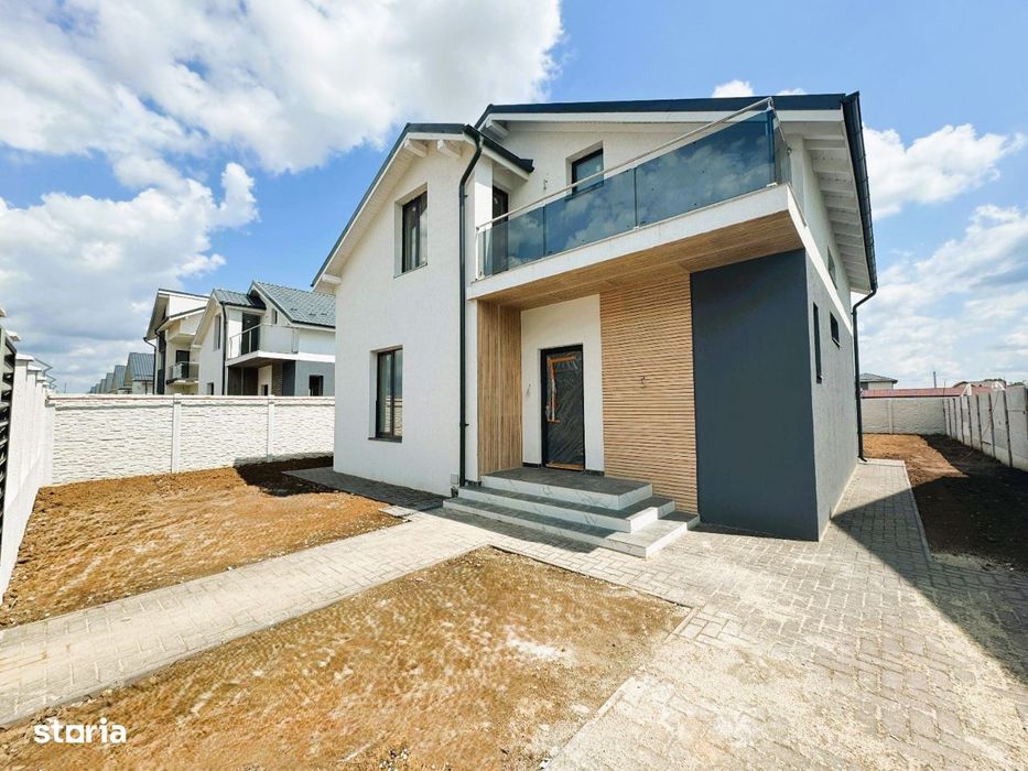 Casa individuala | P+M | Teren 386mp | Incalzire in pardoseala