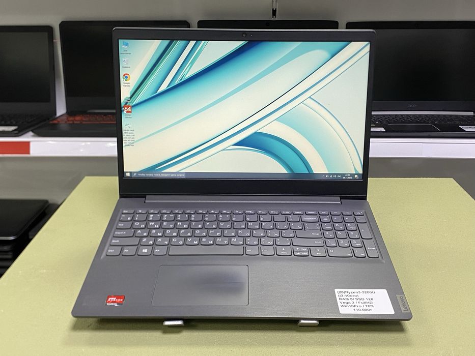 Ноутбук Lenovo | Ryzen 3 3200U / 8GB / SSD 128GB. Быстрый FullHD