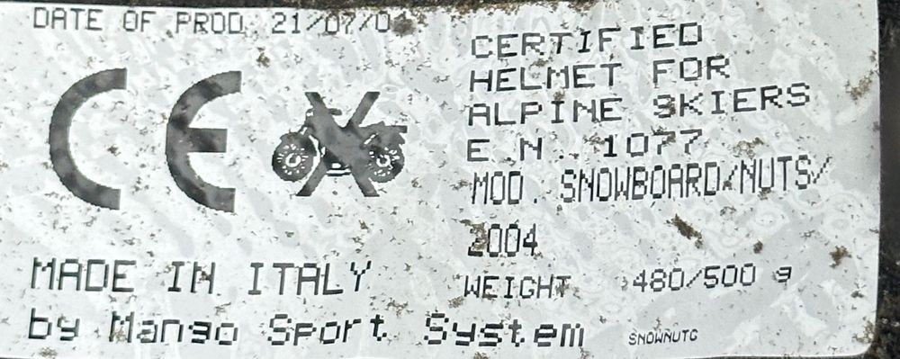 Ски каска Алпин 58-61см.