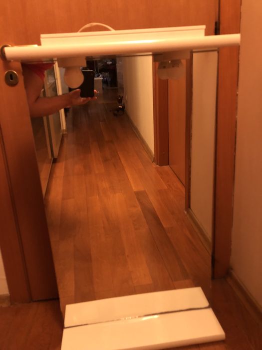 Vand oglinda baie cu 2 becuri