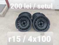 Jante tabla r15 / Dacia Renault Nissan / 4x100