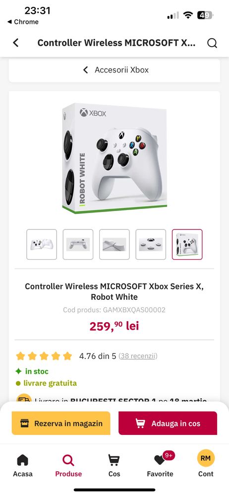 Controller Xbox One Series X