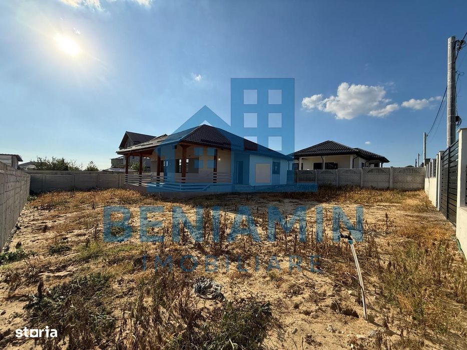 Casa pe parter-Teren 500mp-constructie noua-Libera