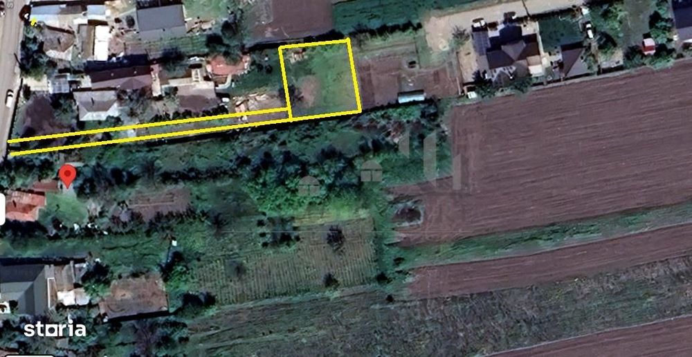 Aroneanu teren 550mp intravilan loc de casa cu toate utilitatile funct